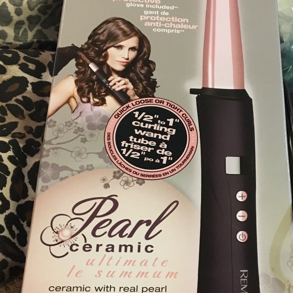 Curling wand